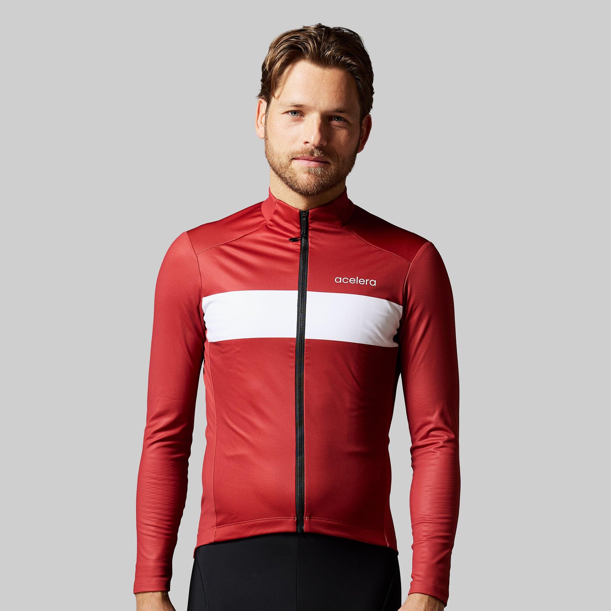 ACELERA Fleece Cycling Jacket - Wasserdicht & Winddicht - Radbekleidung - Radfahrjacke