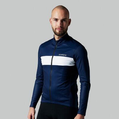 Giacca da ciclismo Thermo Fleece Antivento e idrorepellente Abbigliamento da