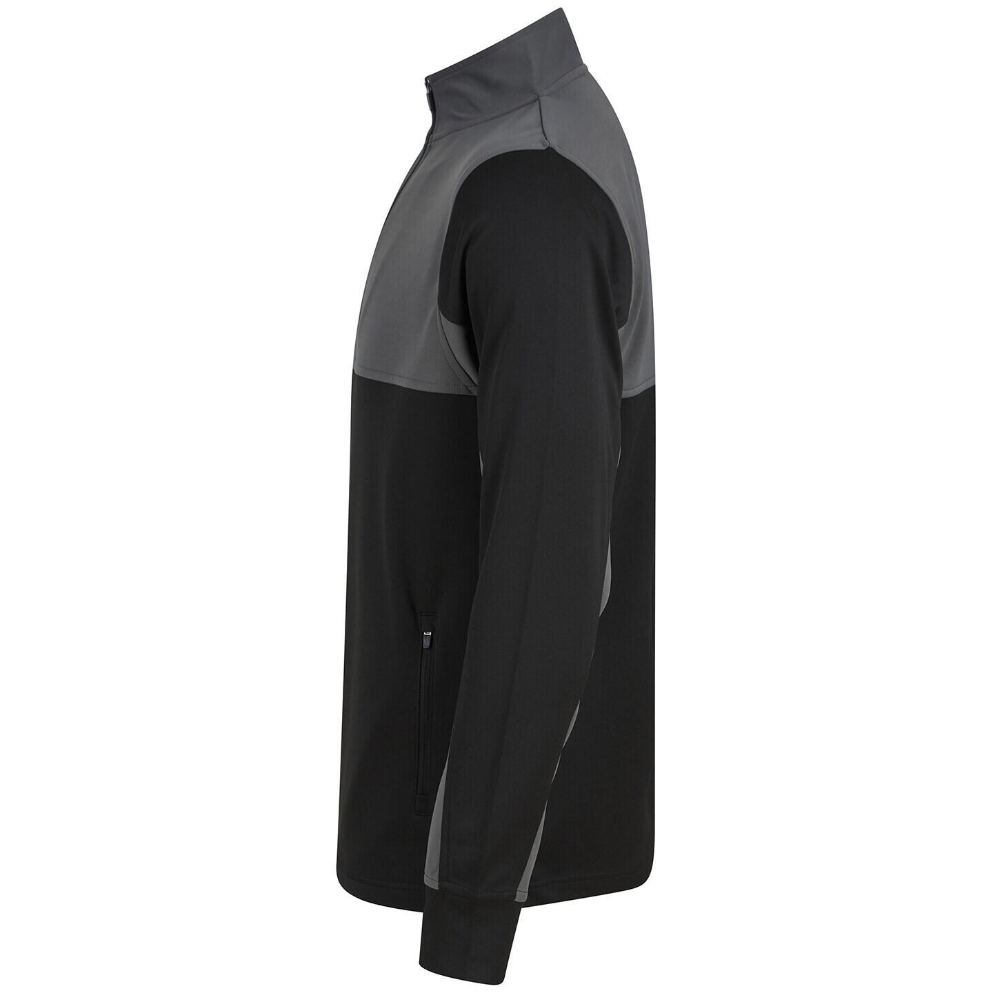 Haut De Survêtement Enfant (Noir / Gris) 4/4