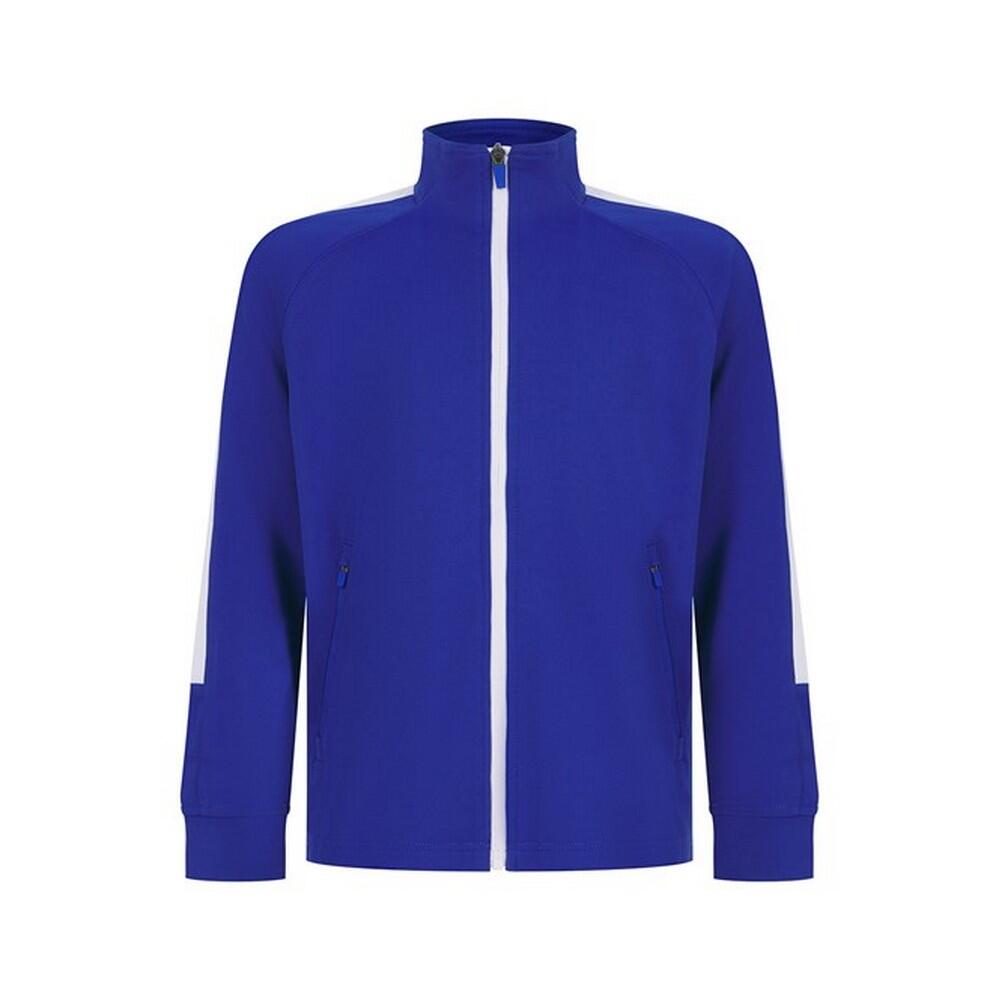 royal blue / white
