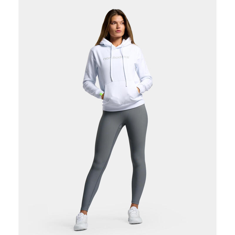 Sweat à capuche Off Court - Blanc