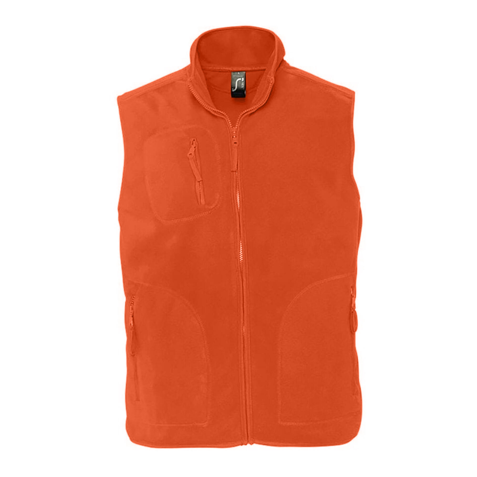 SOL'S Norway Unisex AntiPill Fleece Bodywarmer / Gilet (Orange)