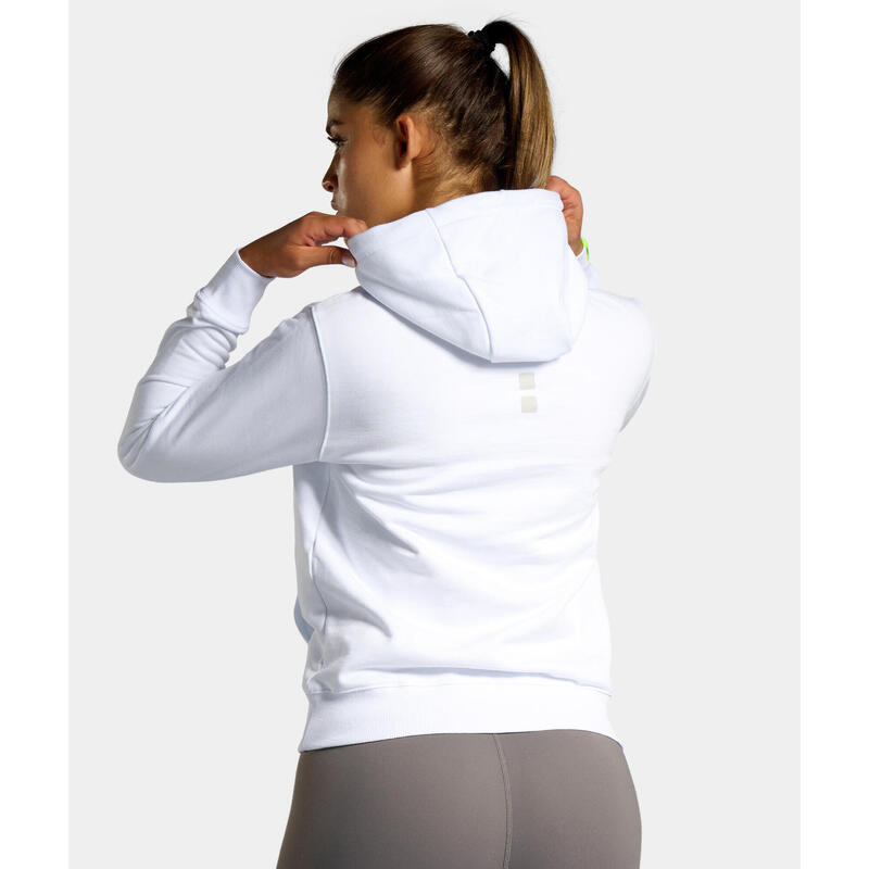 Sweat à capuche Off Court - Blanc