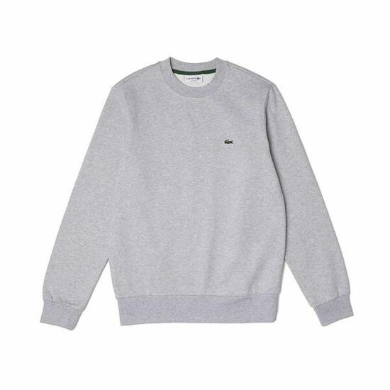 Felpa girocollo in pile Lacoste