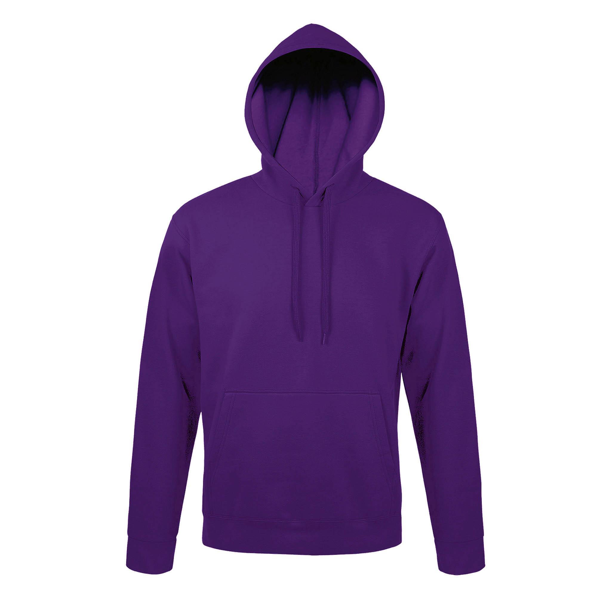 SOL'S Snake Unisex Hooded Sweatshirt / Hoodie (Dark Purple)