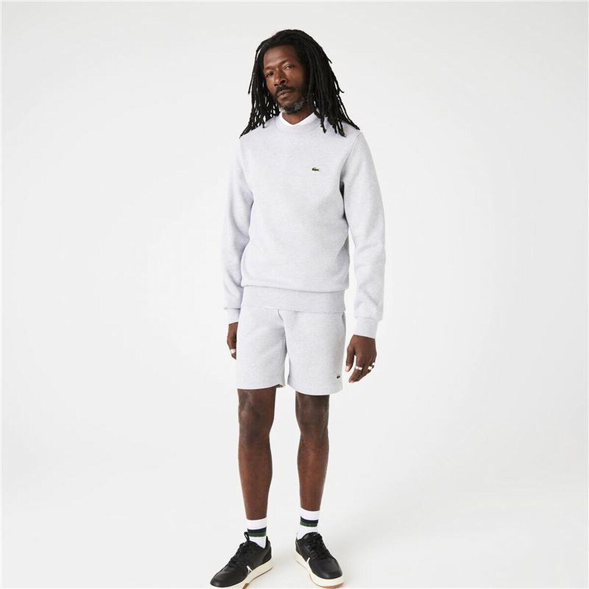 Polar sem Capuz Homem Lacoste Cinzento claro 2/7