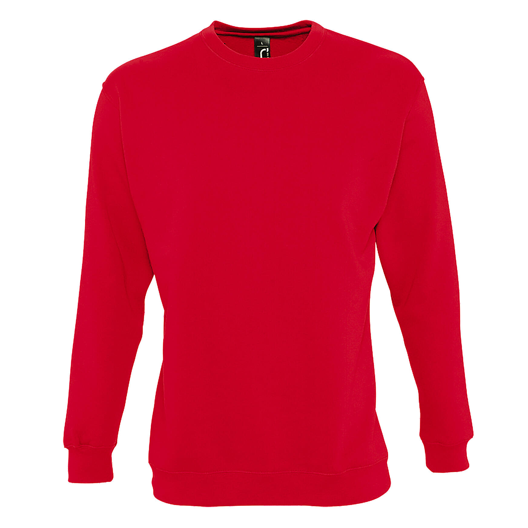 Mens Supreme Plain Cotton Rich Sweatshirt (Red) 1/4
