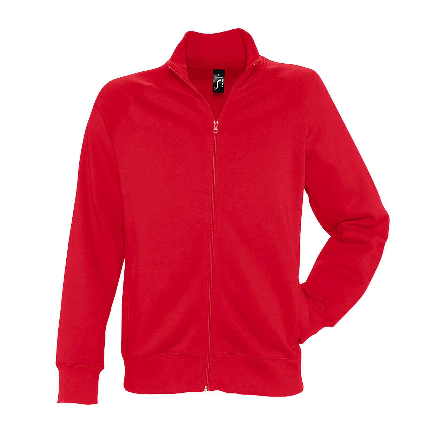 SOL'S Mens Sundae Full Zip Sweat Jacket (Red)