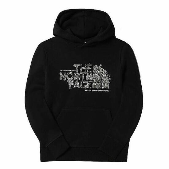 Bluza z kapturem Unisex The North Face Drew Peak Czarny