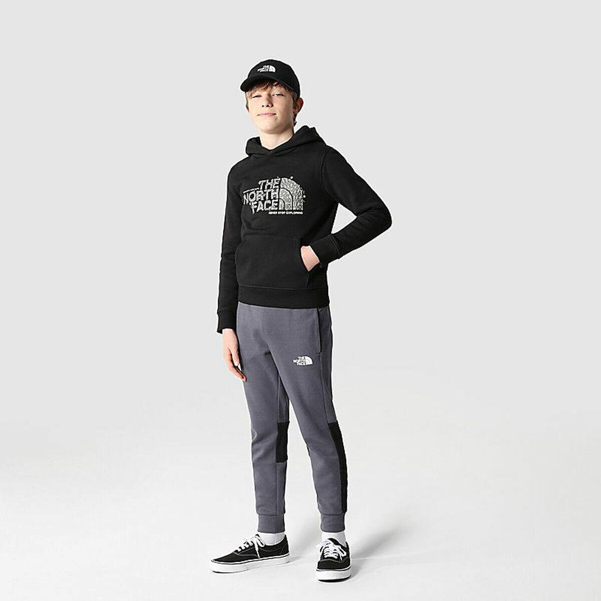 Felpa con Cappuccio Unisex The North Face Drew Peak Nero 3/5