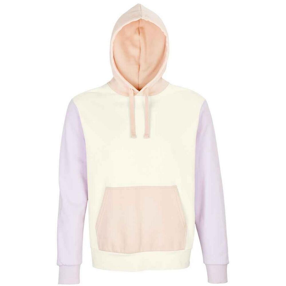 SOL'S Unisex Adult Collins Contrast Hoodie (Off White)