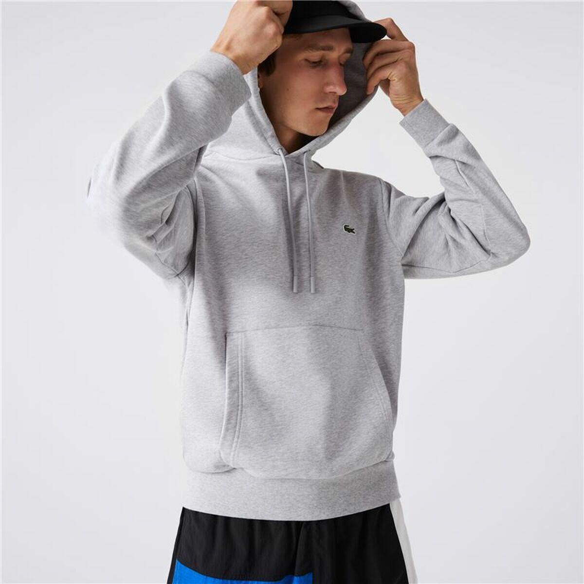 Sweat à capuche Lacoste modèle SH9623-00 pour homme 5/5