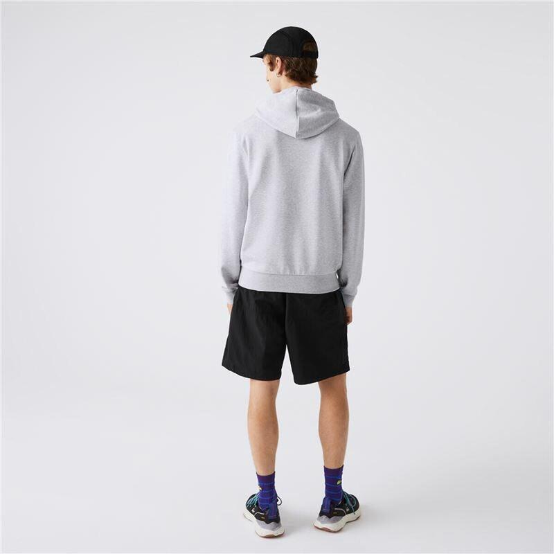 Sweat à capuche homme Lacoste Gris clair