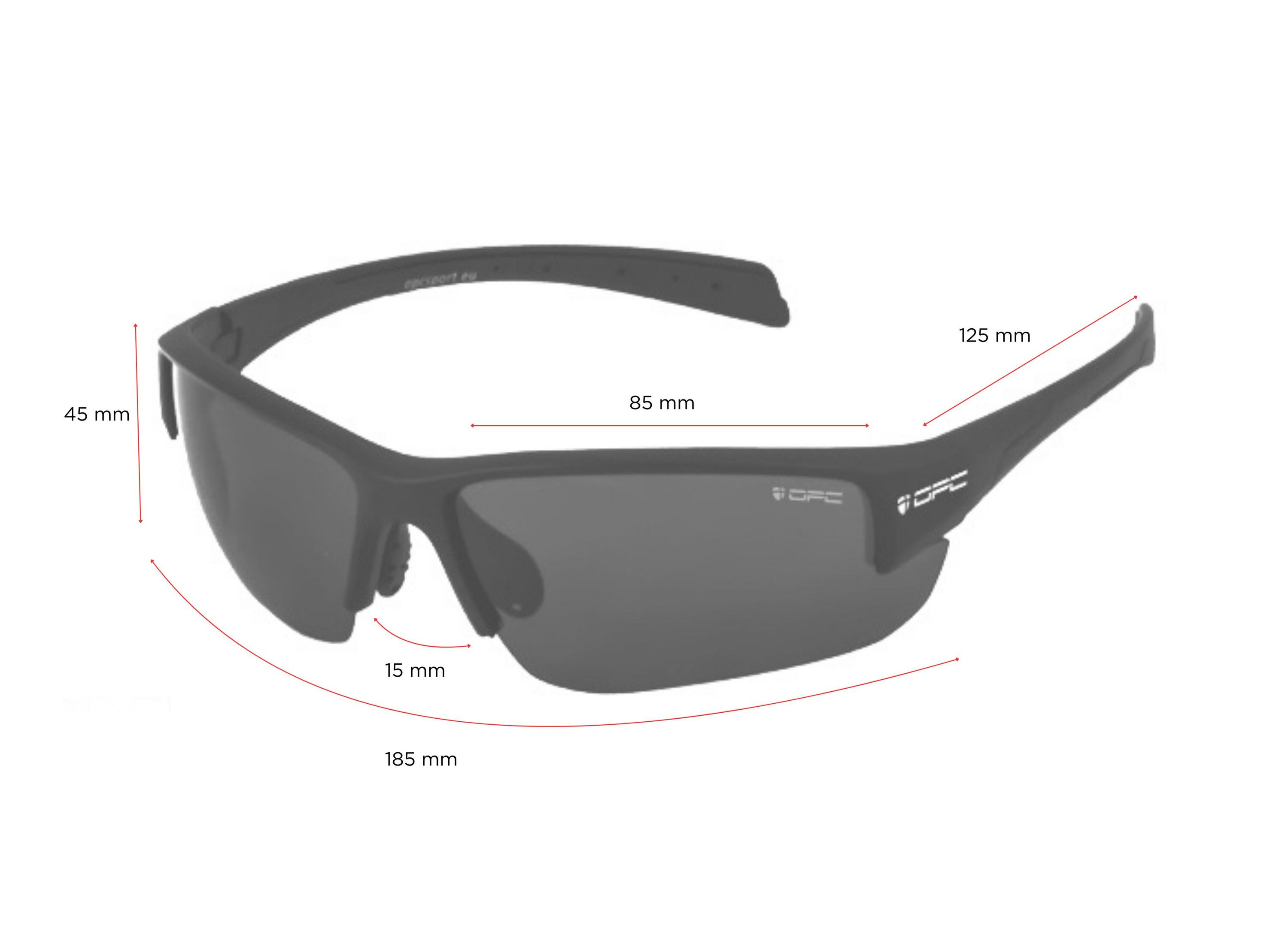 OKULARY PRZECIWSŁONECZNE BIKE SAN SALVO MATT BLACK 6/7