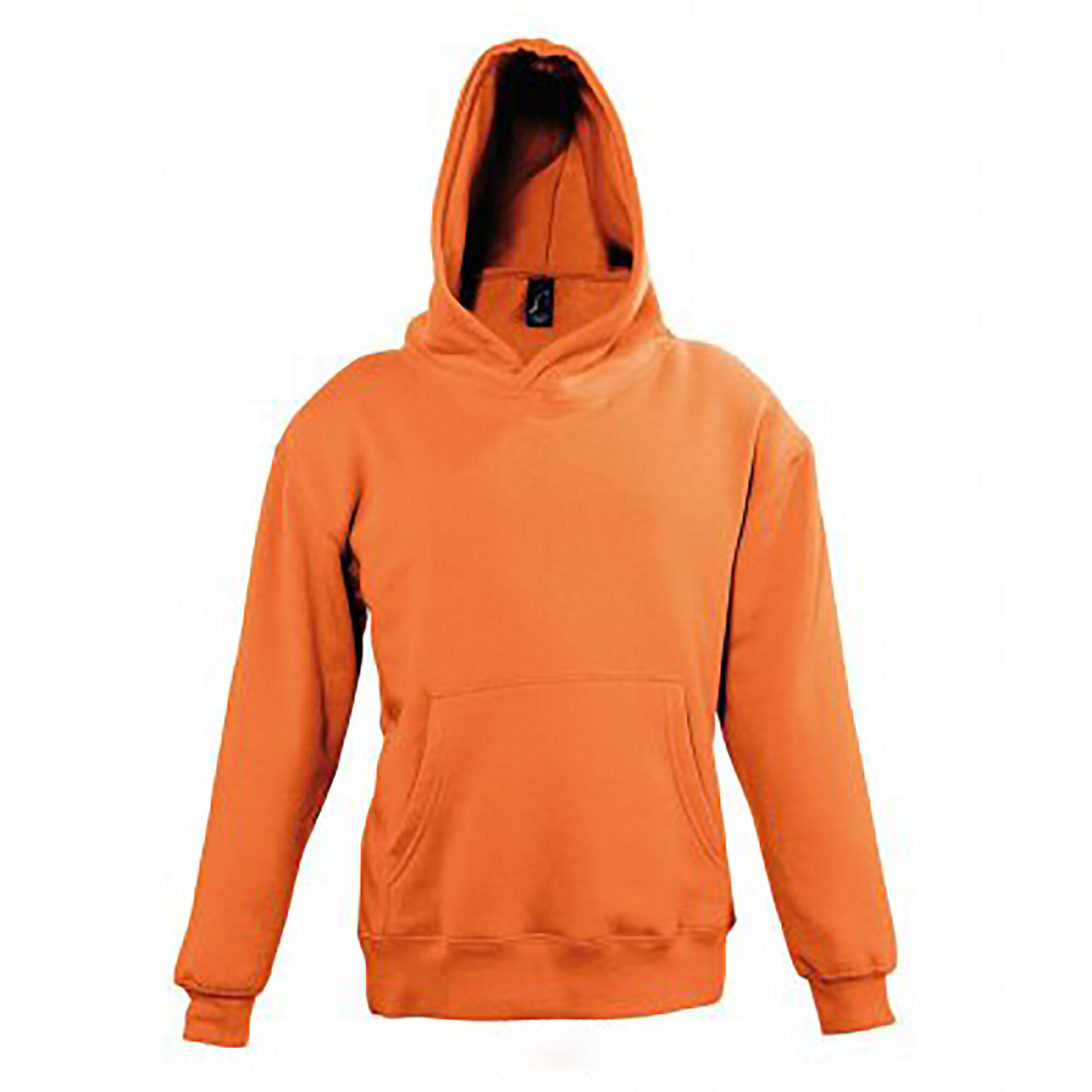 SOL'S Childrens/Kids Slam Hooded Sweatshirt (Orange)