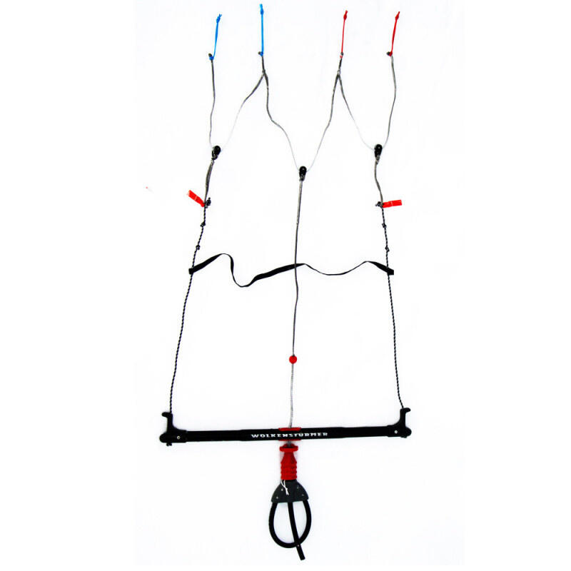 Quad-Bar (60cm) Depower-Lenkbar für Vierleiner - inkl. Chicken-Loop 3/3