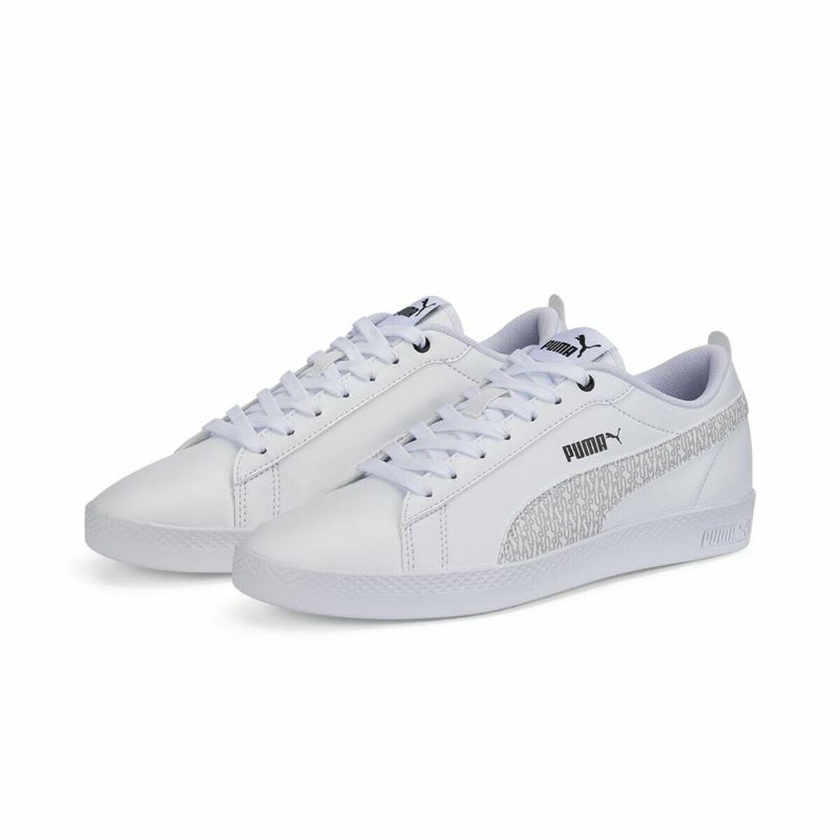 Casual Damessneakers Puma Smash Wns v2 Wit 5/5