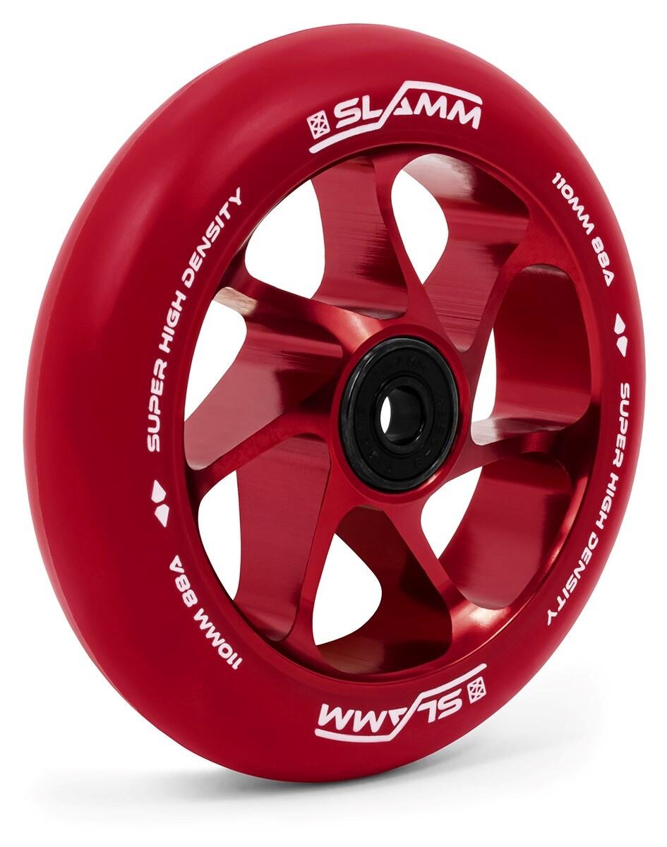 Slamm Team  Wheel Colour 110mm Rood 3/3