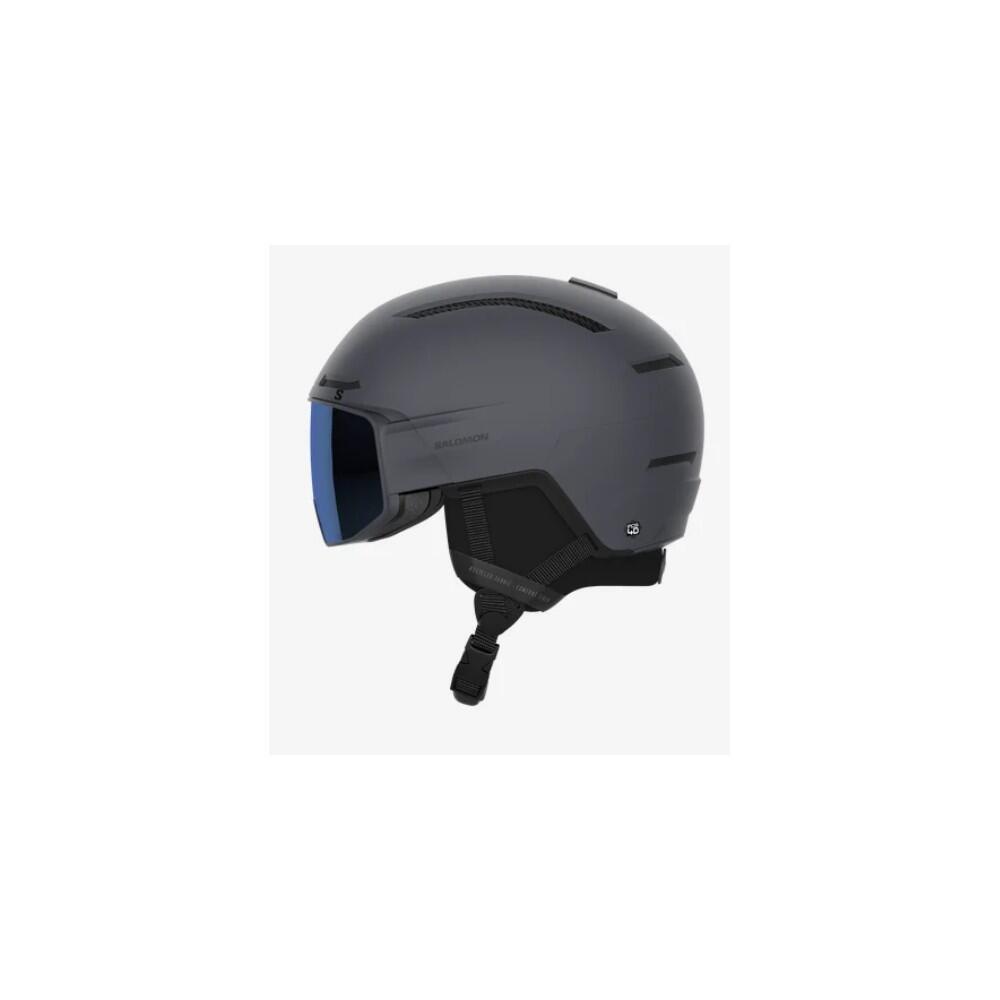 SALOMON Casque de ski DRIVER PRO SIGMA PLUS - EBONY/SB/SOLA 4/5