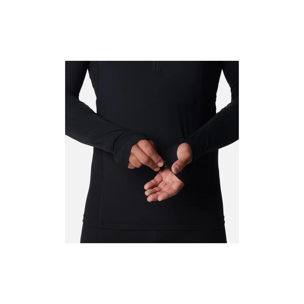 Koszulka z długim rękawem Męska Columbia Midweight Stretch Czarny 4/7