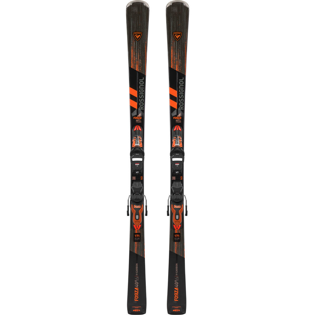 ROSSIGNOL Rossignol Forza 40 V-CA Retail sci da discesa da uomo + attacchi XP11