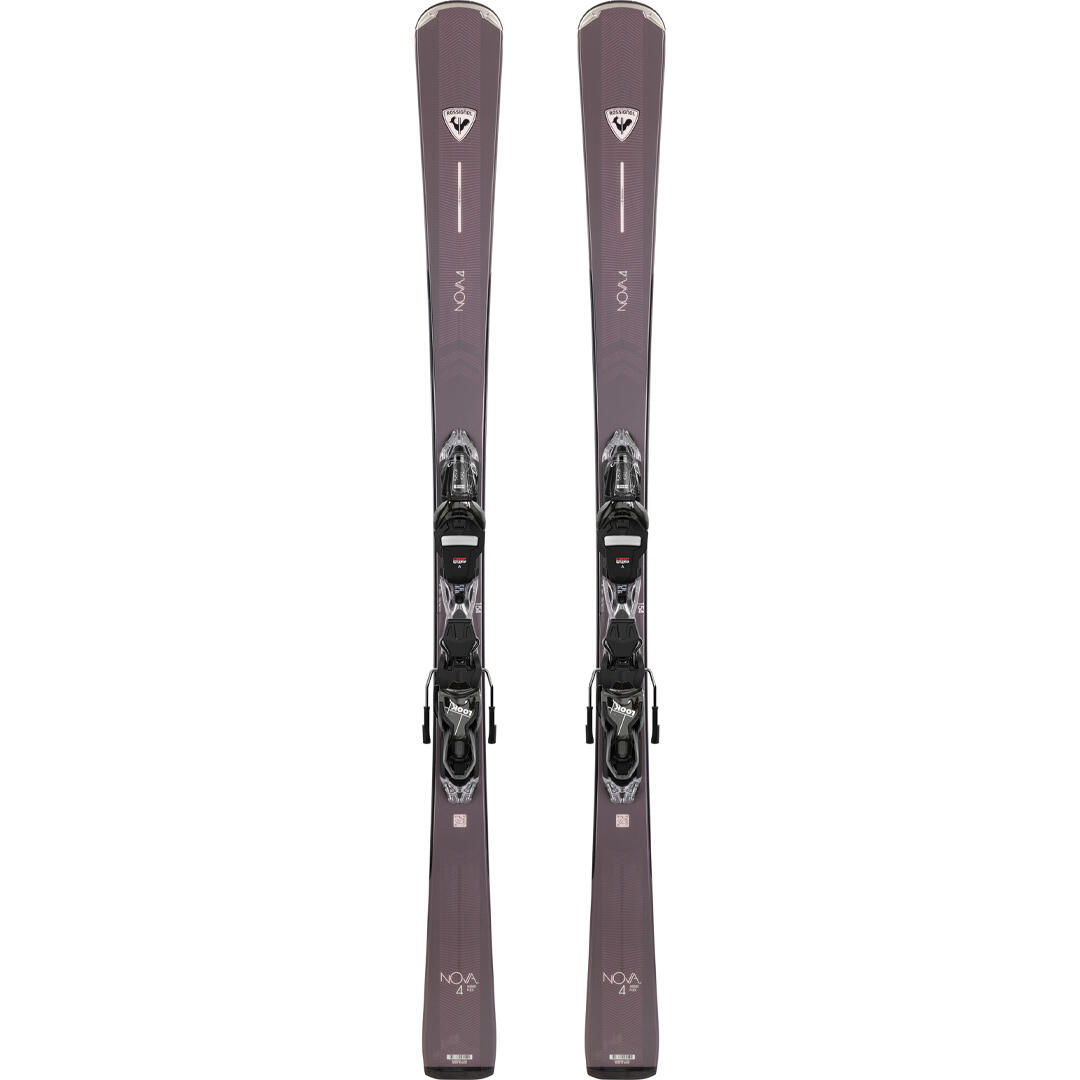 Sci da discesa da donna Rossignol Nova 4 + attacchi Xpress W 10 GW 1/3
