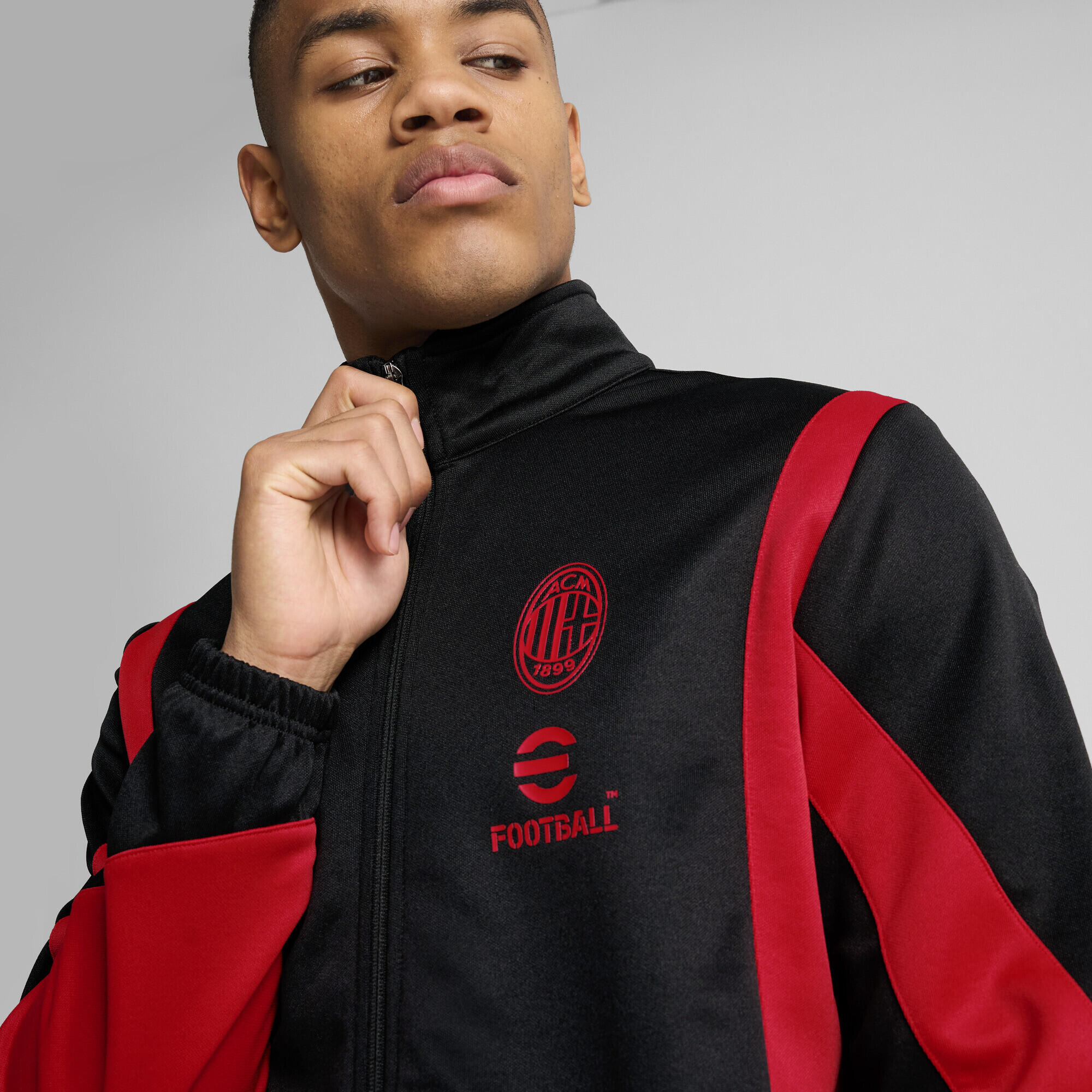 Veste ftblNRGY+ AC Milan Homme PUMA Black For All Time Red 3/7