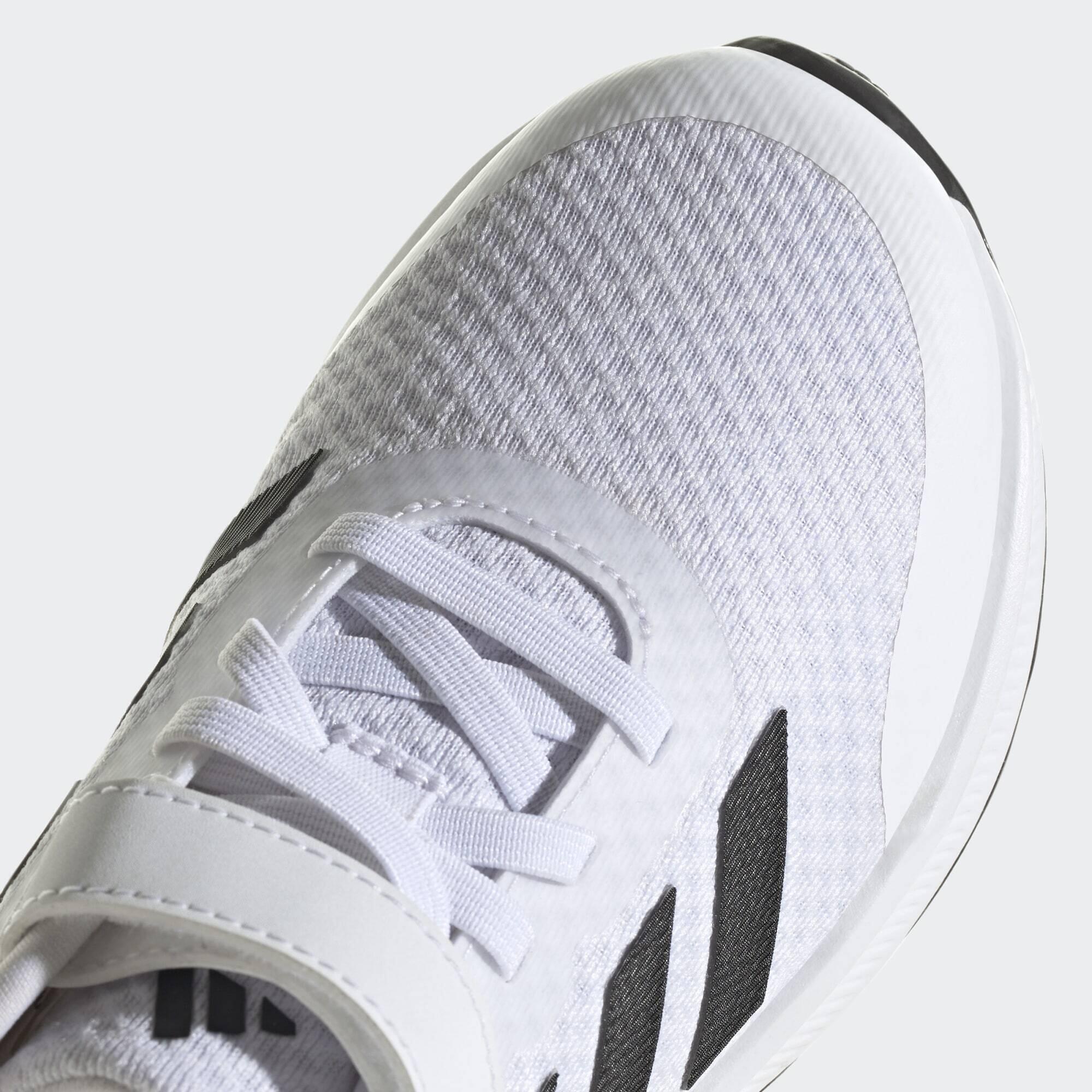 adidas strap shoes white