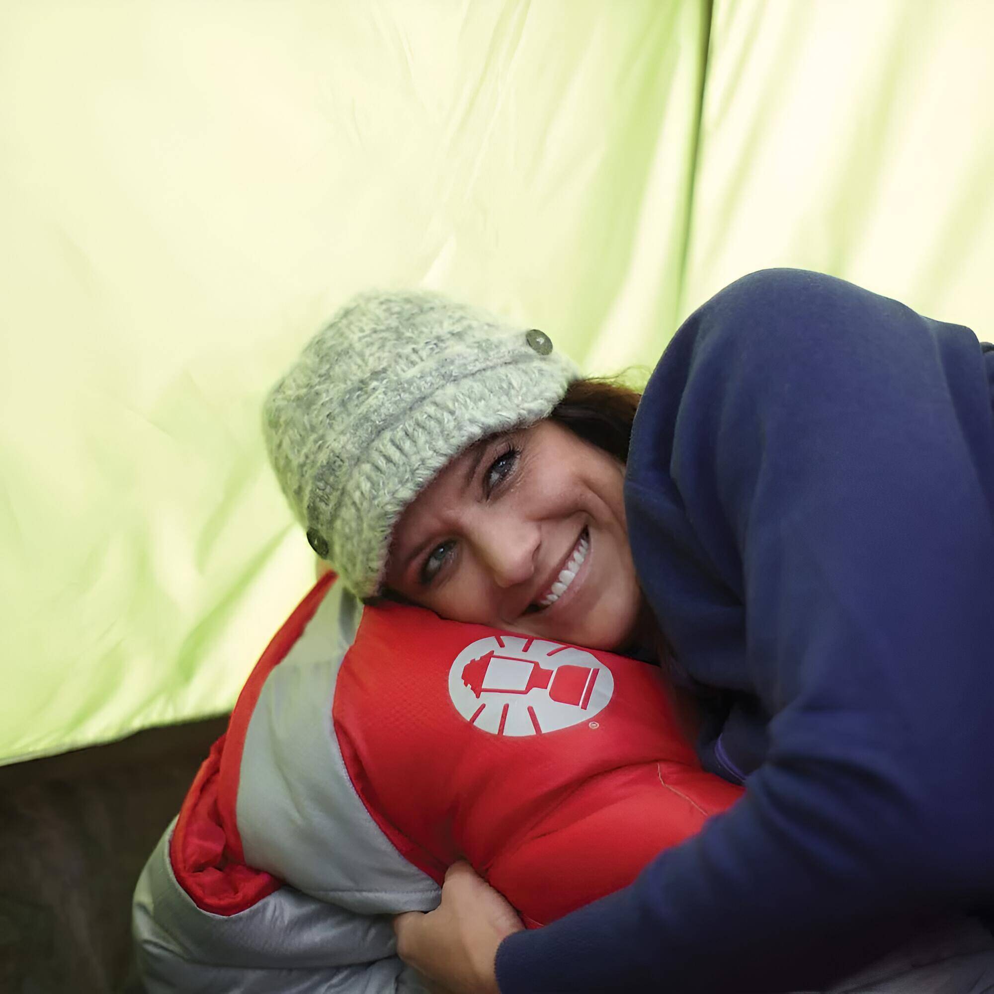 Palmetto 10°C Cool Weather Rectangular Sleeping Bag, 2.9Kg, Red -  5