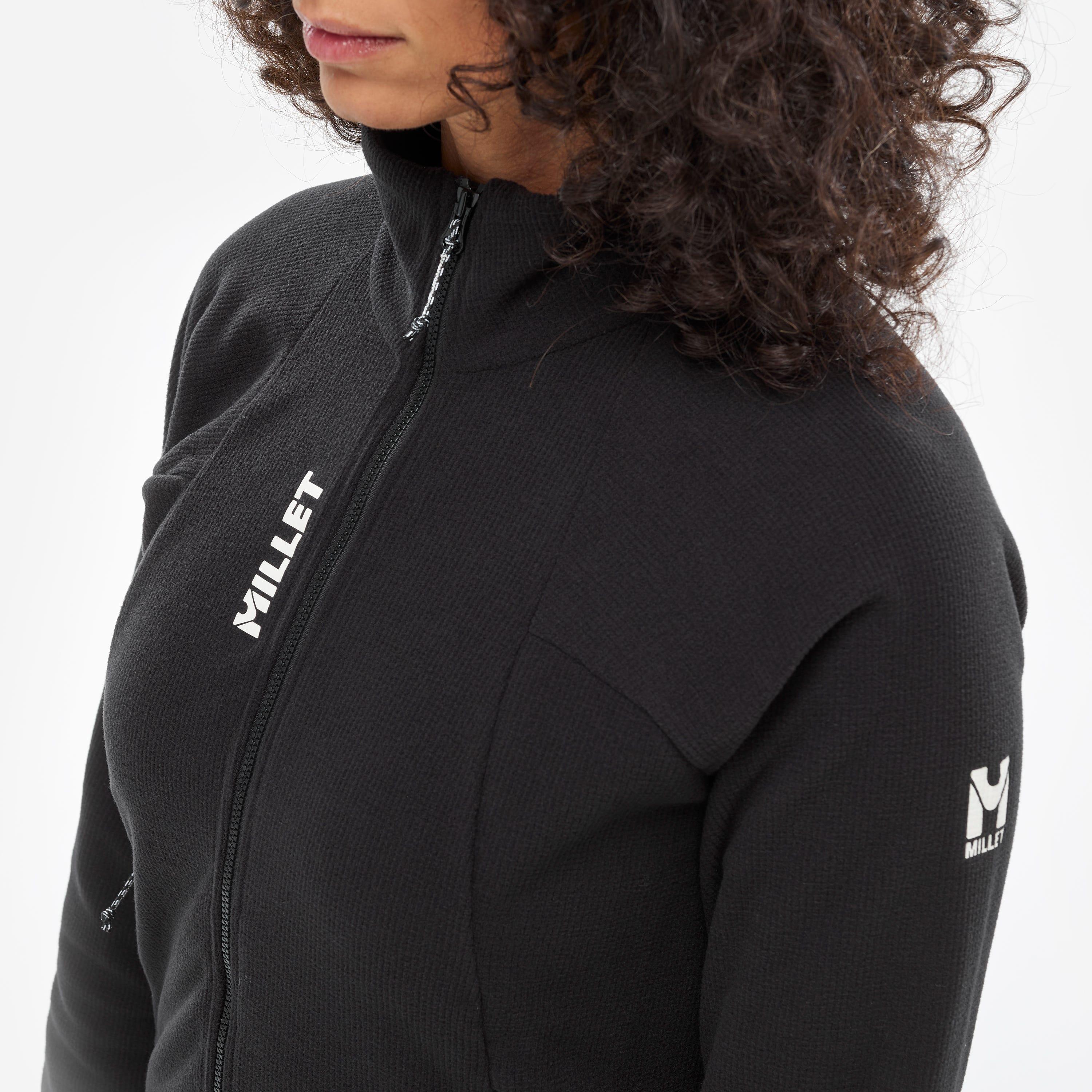 Bluza polarowa damska MILLET W K Lightgrid Jkt Czarny 5/5