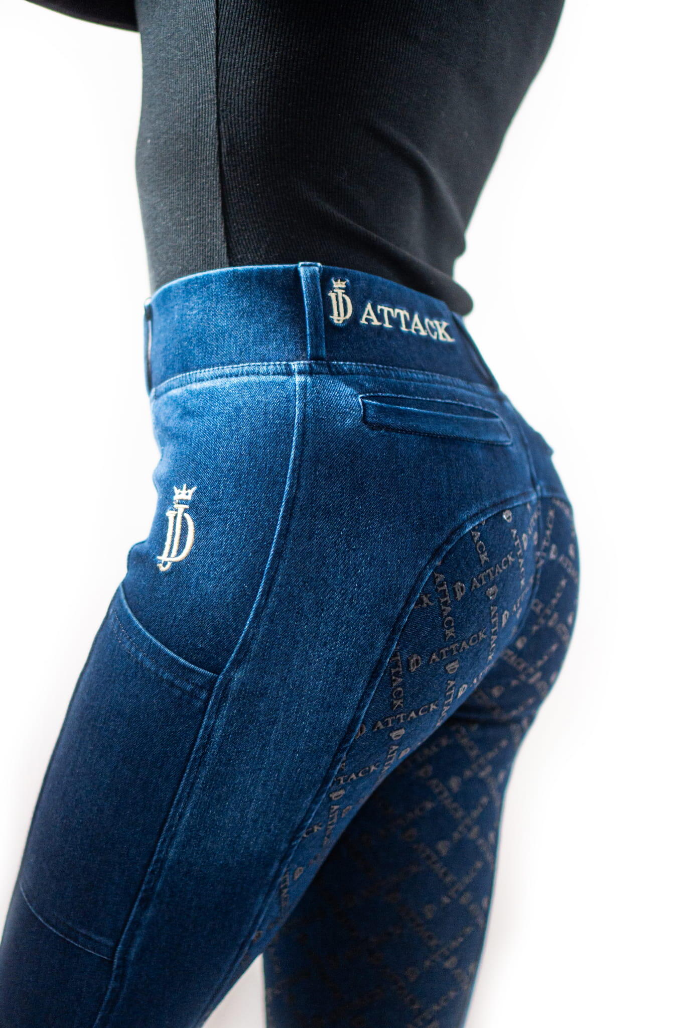 Damesrijlegging JD ATTACK Denim Flex 4/5