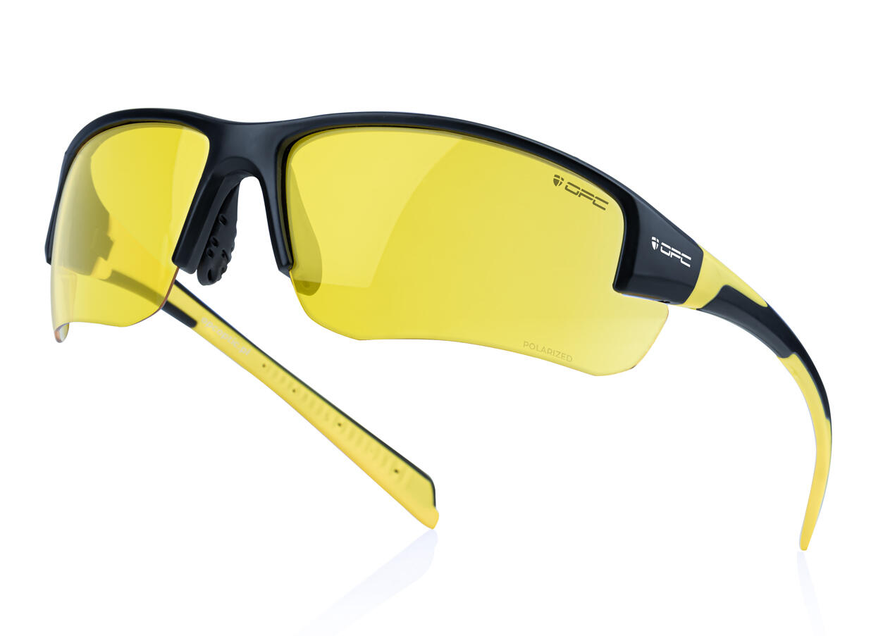 Okulary ochronne BIKE SAN SALVO Matt Black Ultra Light Yellow Cat.1 2/7