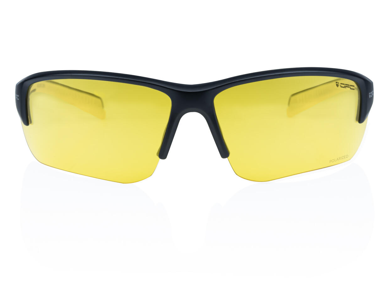 Okulary ochronne BIKE SAN SALVO Matt Black Ultra Light Yellow Cat.1 3/7