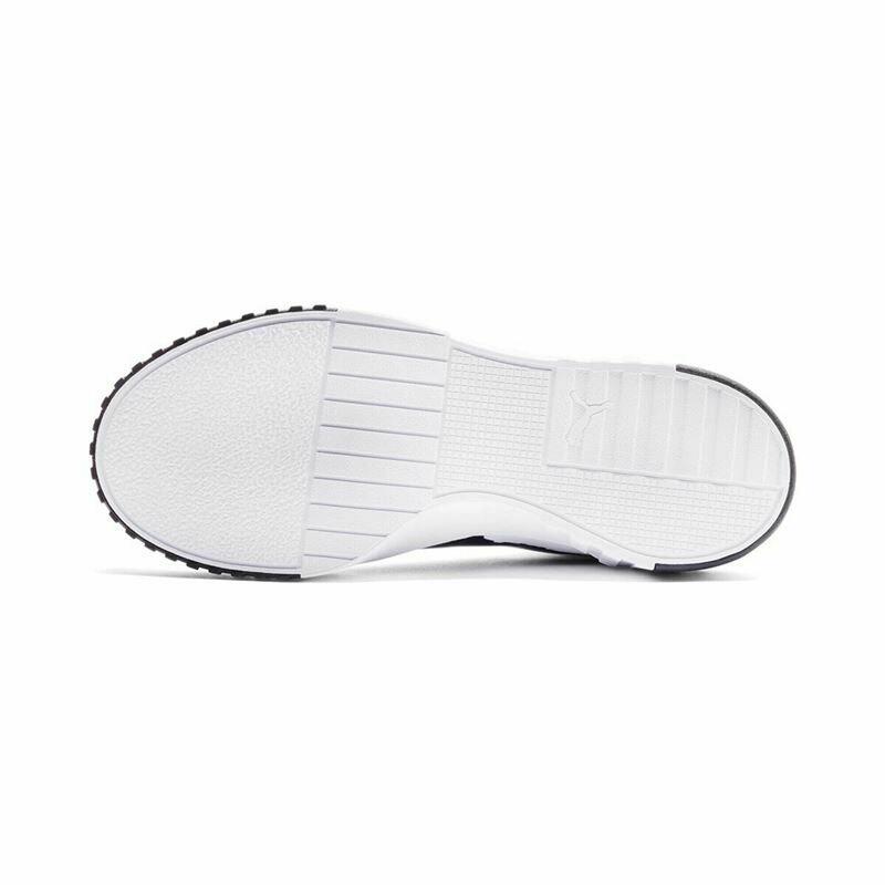 Pantofi sport pentru femei Puma Cali Brushed Wn's Alb