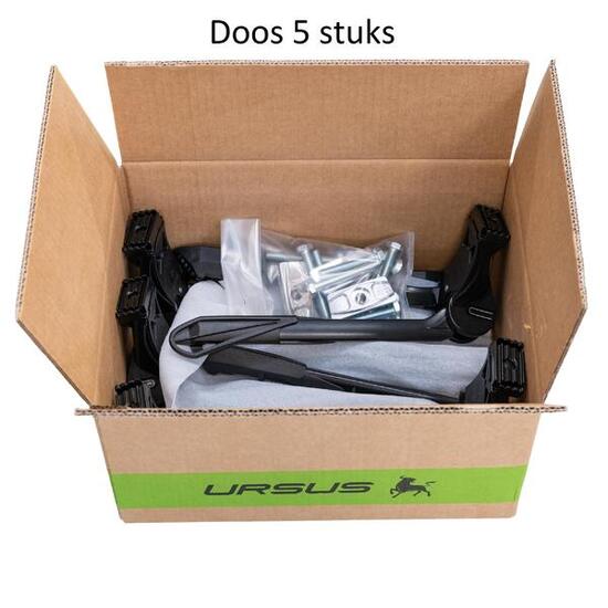 Podwójny aluminiowy stojak centralny Ursus Jumbo (x5)