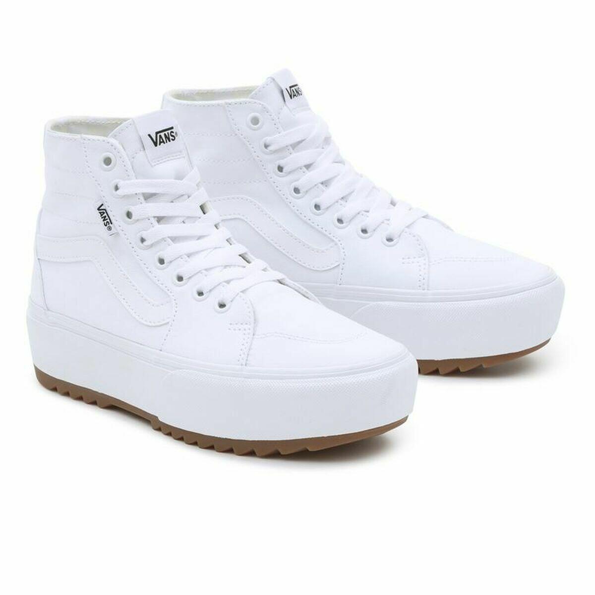 Chaussures Vans Filmore Hi Tapered Platform blanc femme 5/5