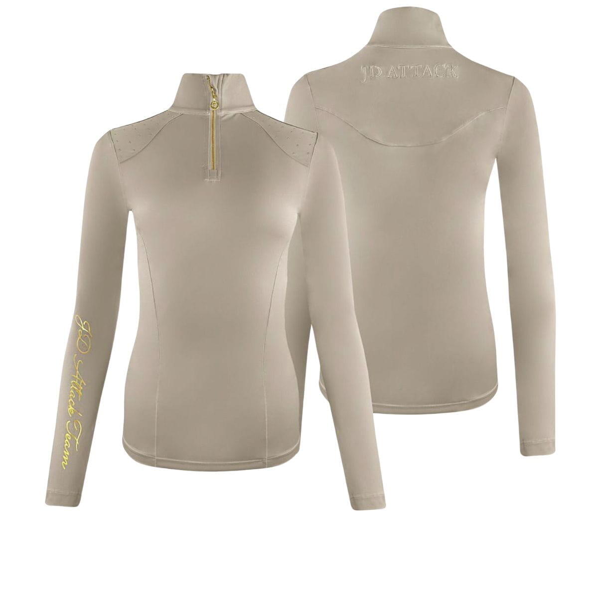 Mujer Camisa Invierno Deporte Cilla Beige XS 8/8