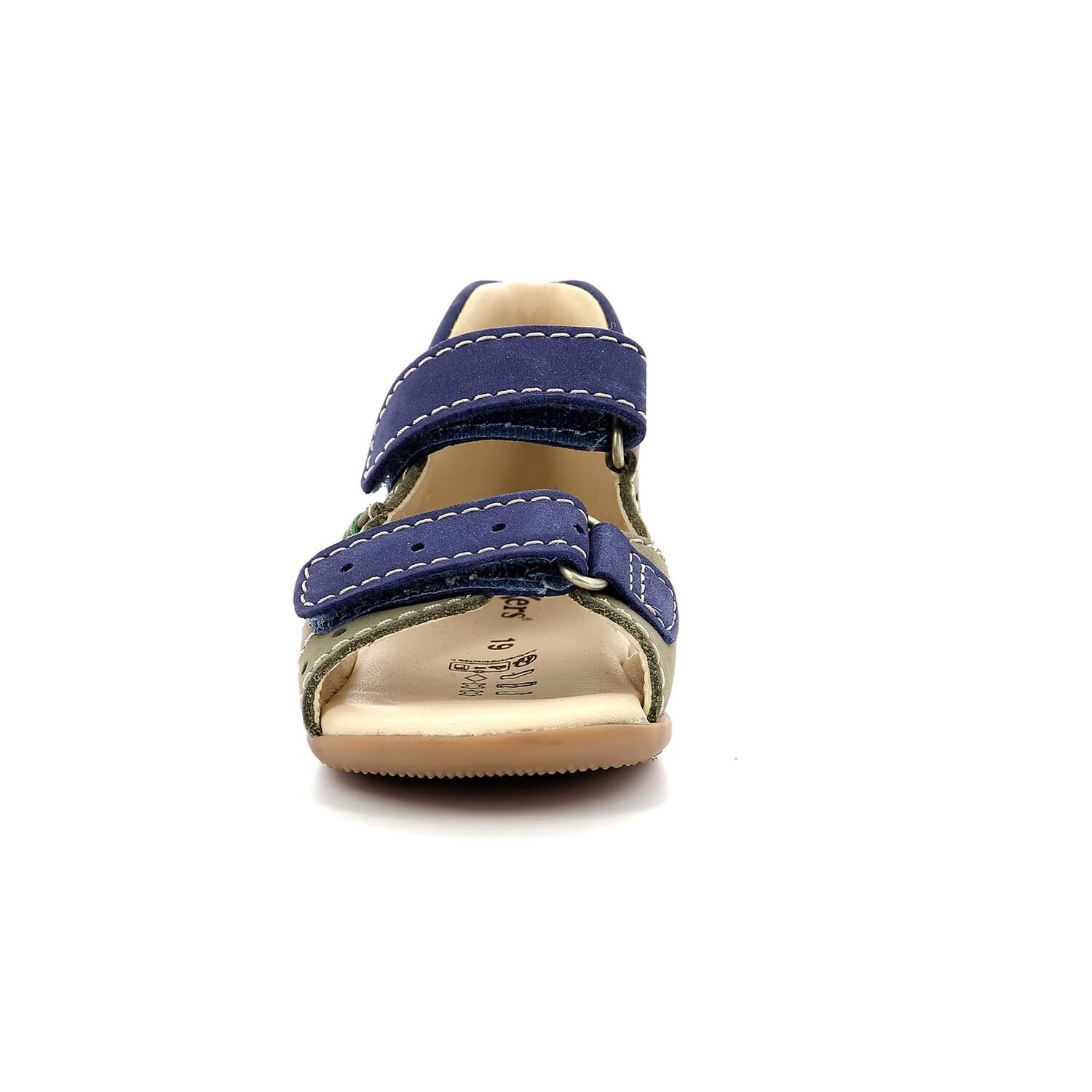 Sandały dziecięce Kickers BOPING-2 KAKI BLEU dziecięce 4/5