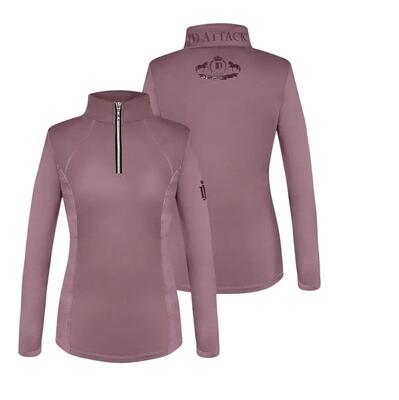 Dames sportshirt winter cecile zwart xl