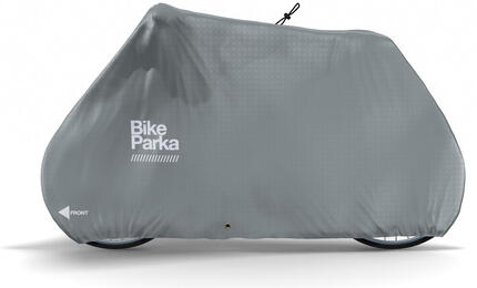 Fahrradabdeckung STASH, grau