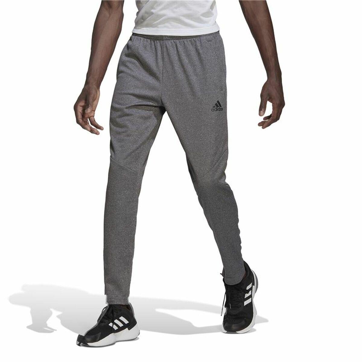Pantalón Largo Deportivo Adidas Aeroready Game And Go Gris 2/5