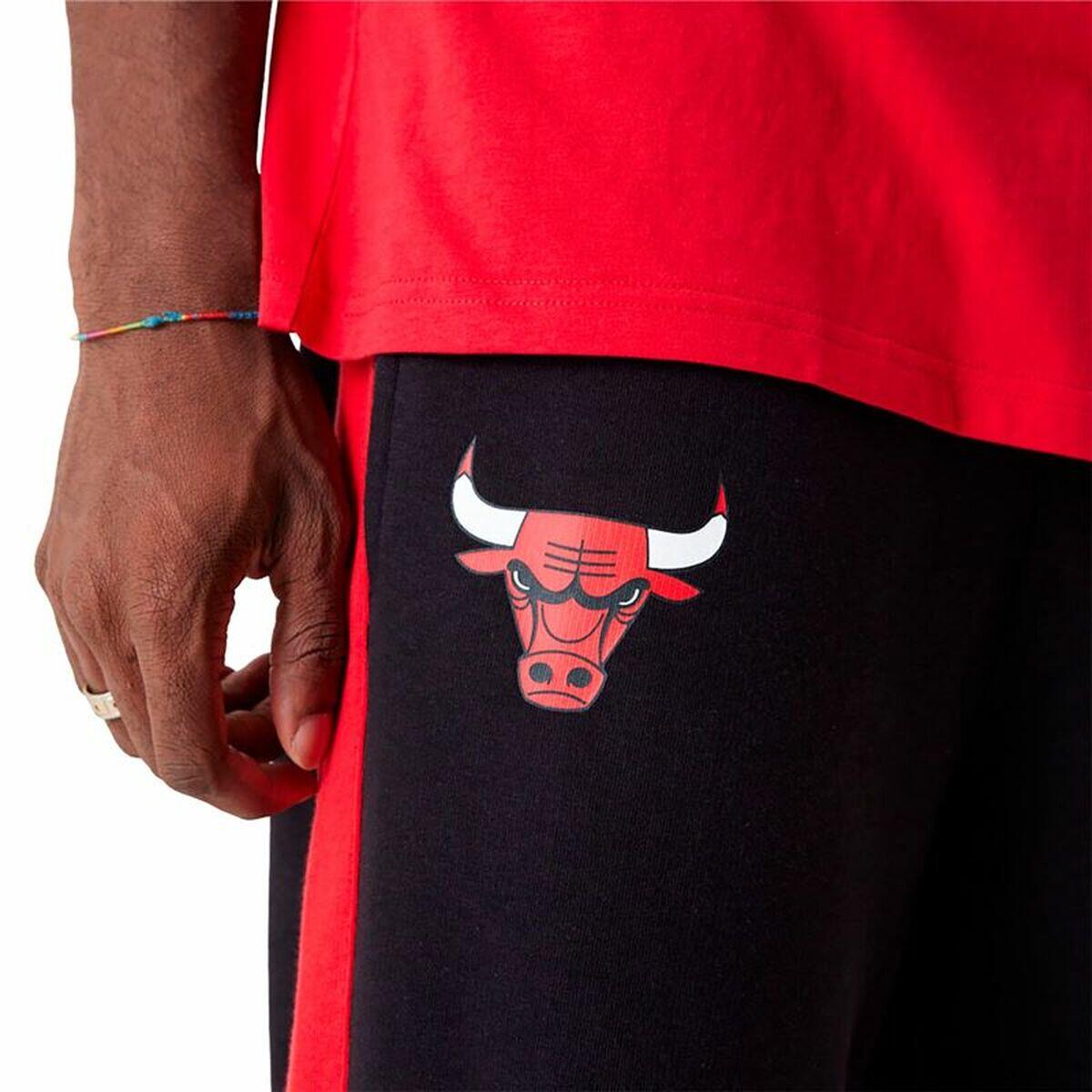 Pantalón para Adultos New Era NBA Colour Block Chicago Bulls Negro 5/6