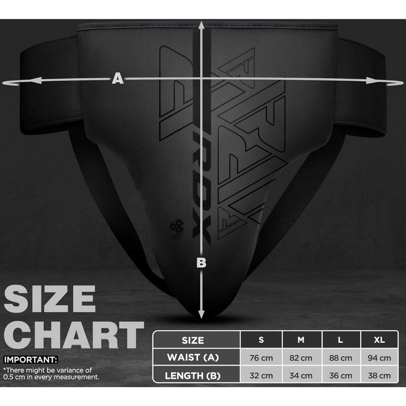 Protectie Inghinala RDX F6 Kara, Negru, M