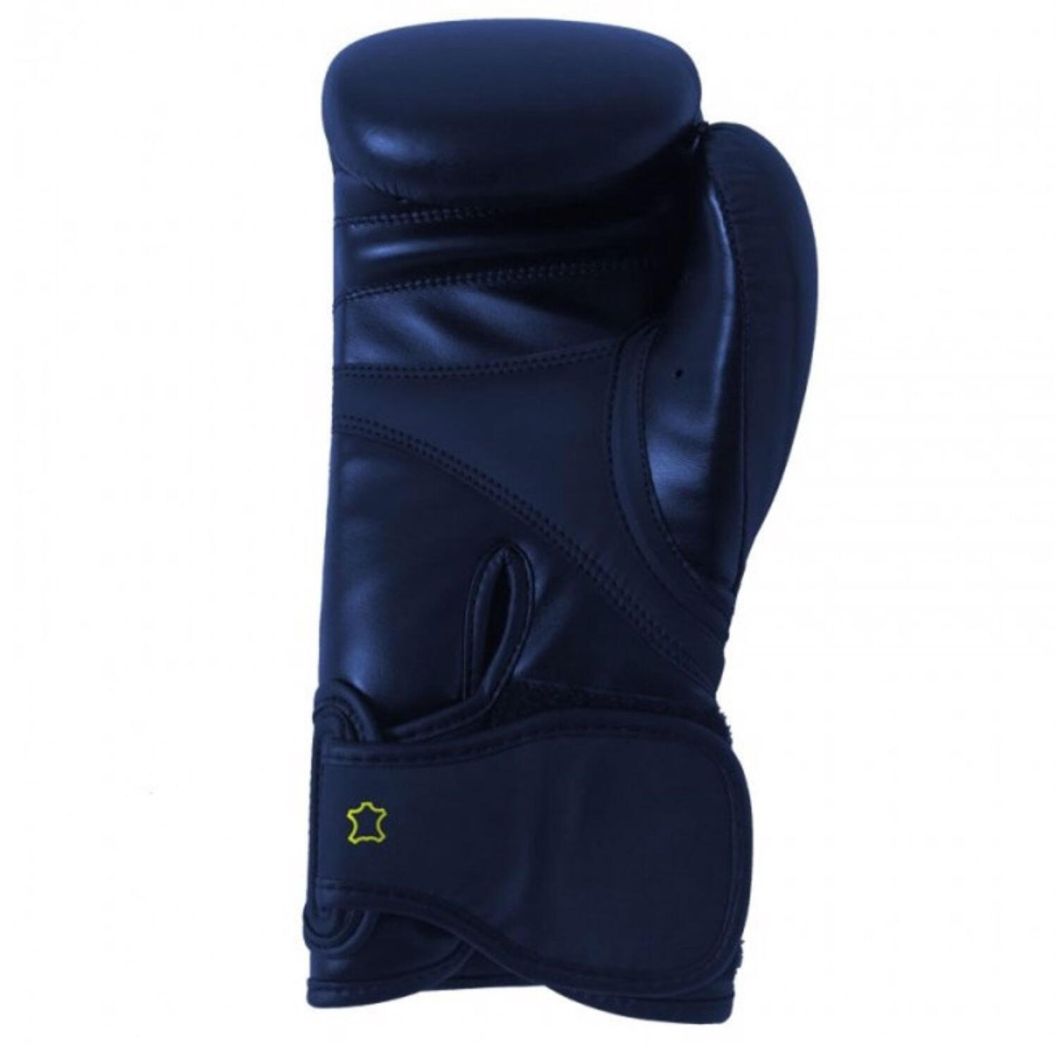 Guantes de Boxeo Speed 200 (Kick) - Azul/Amarillo 3/6