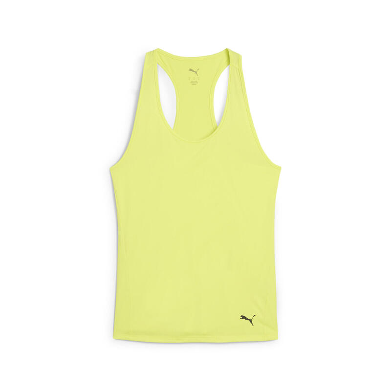 Débardeur à dos nageur TAD ESSENTIALS Femme PUMA Lemon Sherbert Yellow