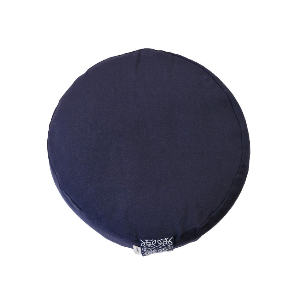 Almofada de meditação redonda - Azul Marinho XL 4/4