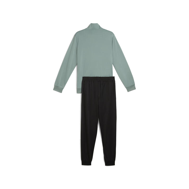 Trening alergare bărbați Poly Colourblock Trainingsanzug PUMA Green Moon