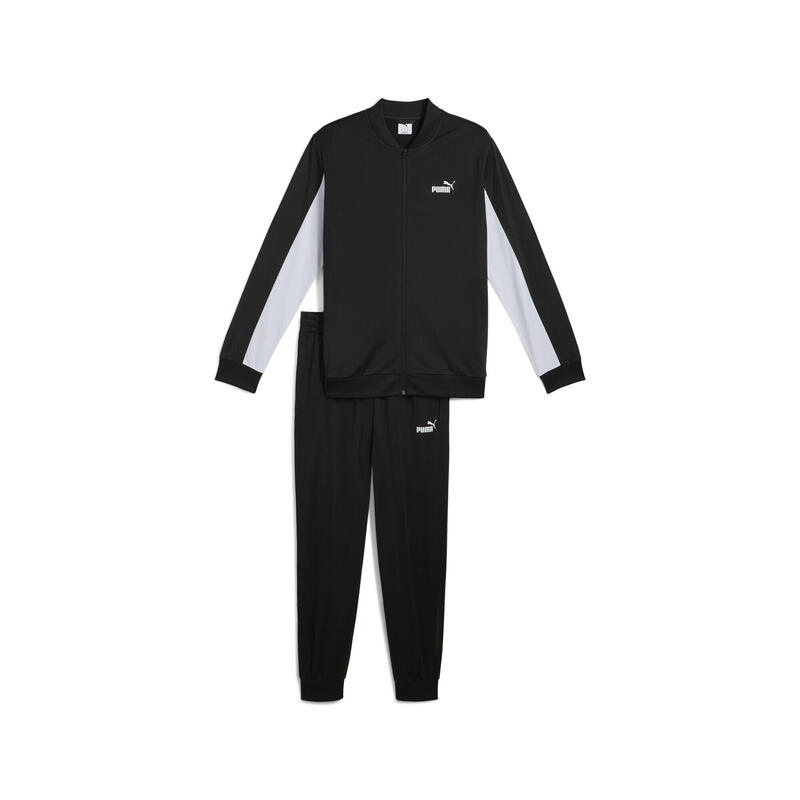 Survêtement style baseball en poly Homme PUMA Black