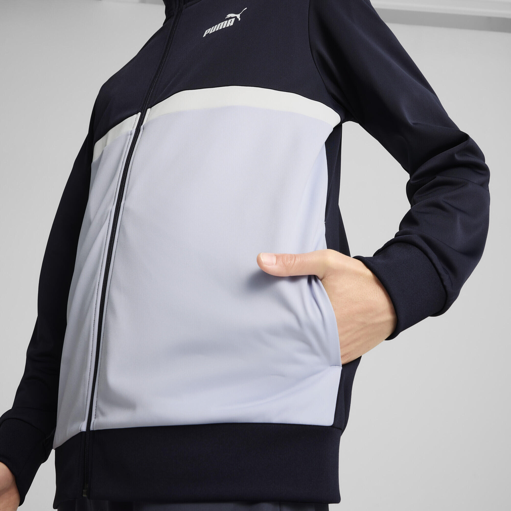 Puma Herren Trainingsanzug Poly Colorblock Suit 684850 3/7