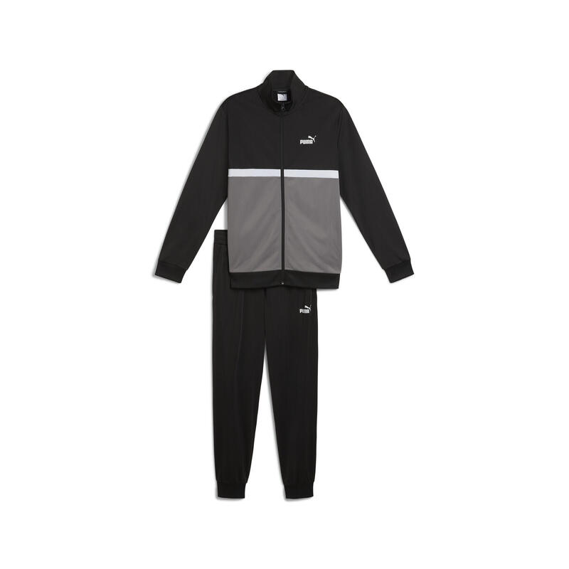 Trening alergare bărbați Poly Colourblock Trainingsanzug PUMA Black